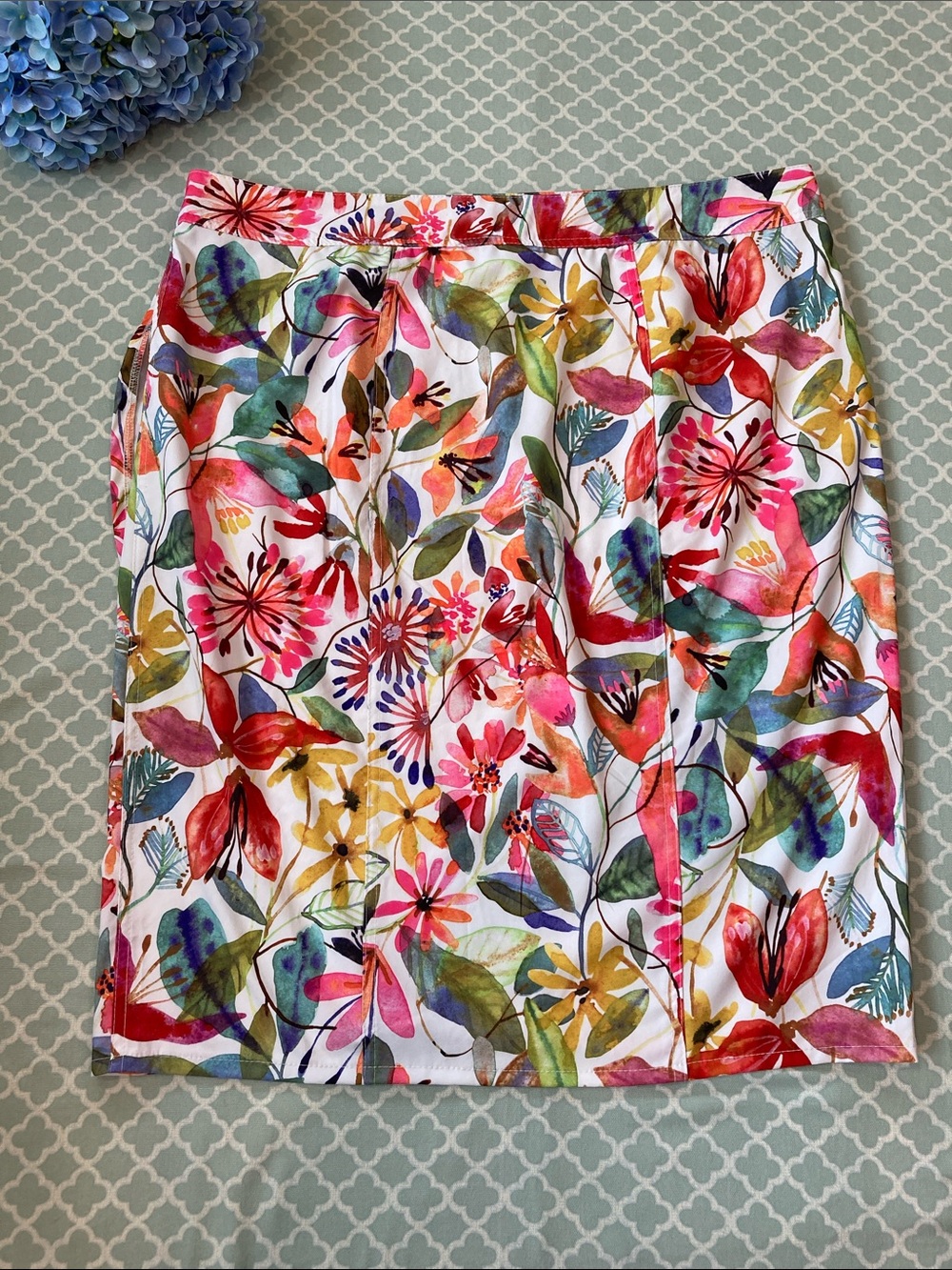 RipSkirt Wildflower Watercolor Floral Wrap Skirt XXL - Picture 6 of 8